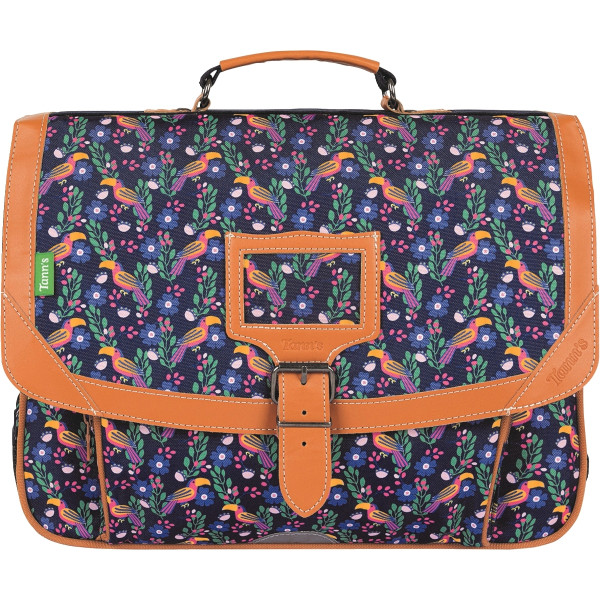 Cartable gabrielle 38 cm oiseaux