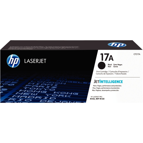 HP 17A toner noir authentique (CF217A)