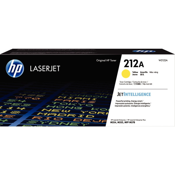 HP 212A toner jaune authentique (W2122A)